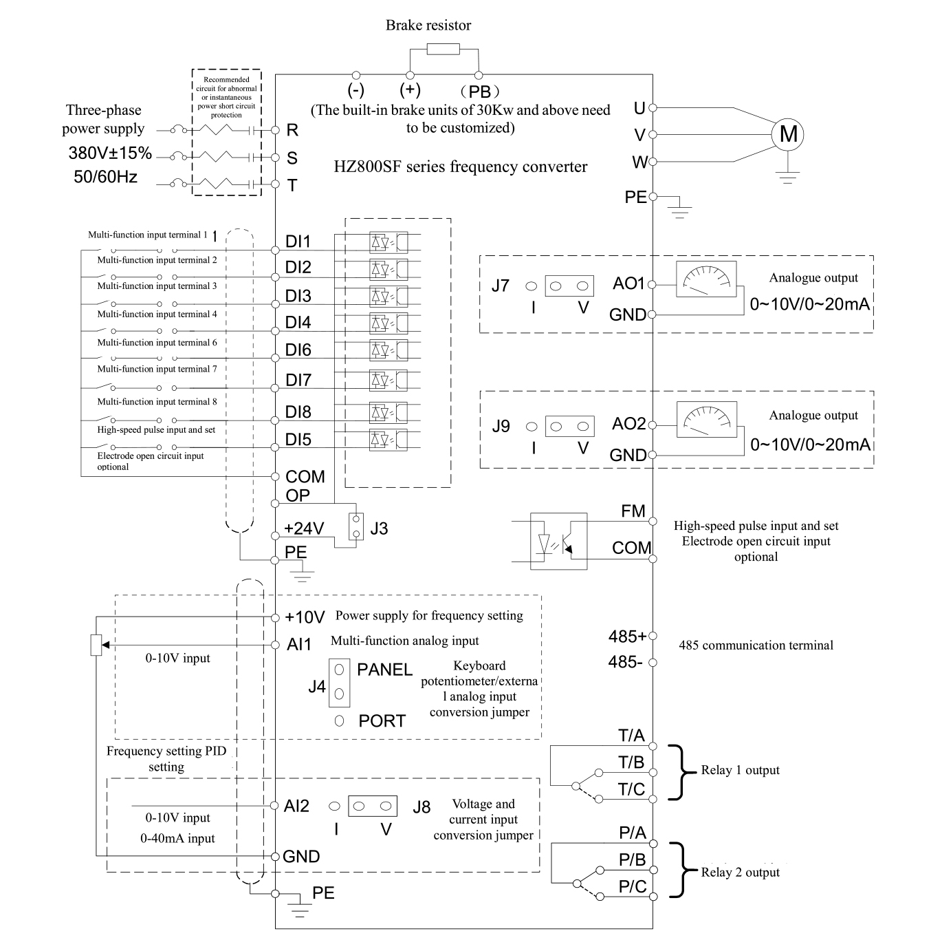 Control Circuit Wiring Diagram