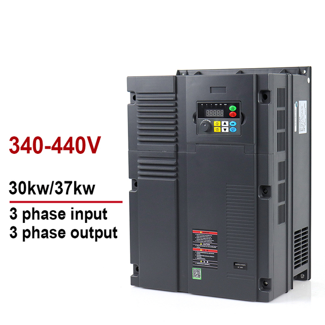 Variable Frequency Drive VFD Inverter&Converter 380V 30KW 37KW Input 3 Phases to Output 3 Phases