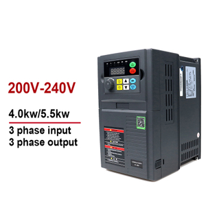 Variable Frequency Drive VFD Inverter&Converter 220V 4.0KW 5.5KW Input 3 Phases to Output 3 Phases