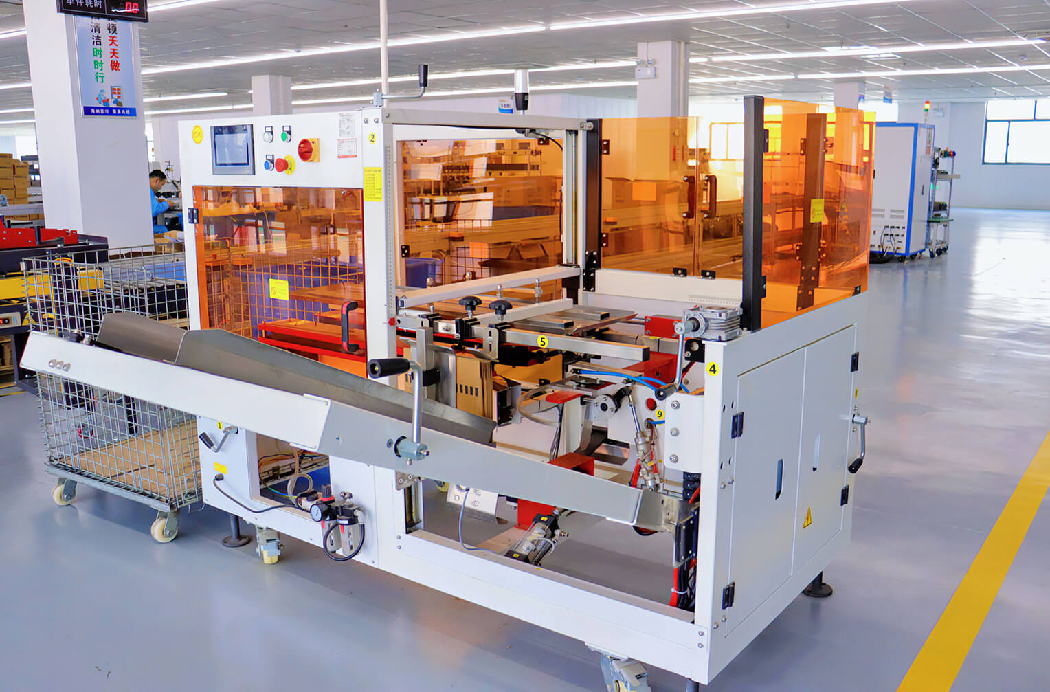 (07)VFD factory -Automatic unpacking machine