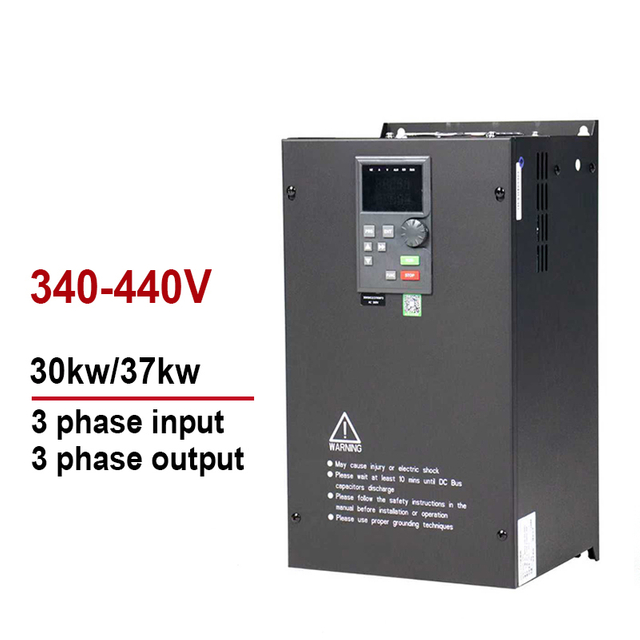 VFD Inverter&Converter Variable Frequency Drive 380V 30KW 37KW Input 3 Phases To Output 3 Phases