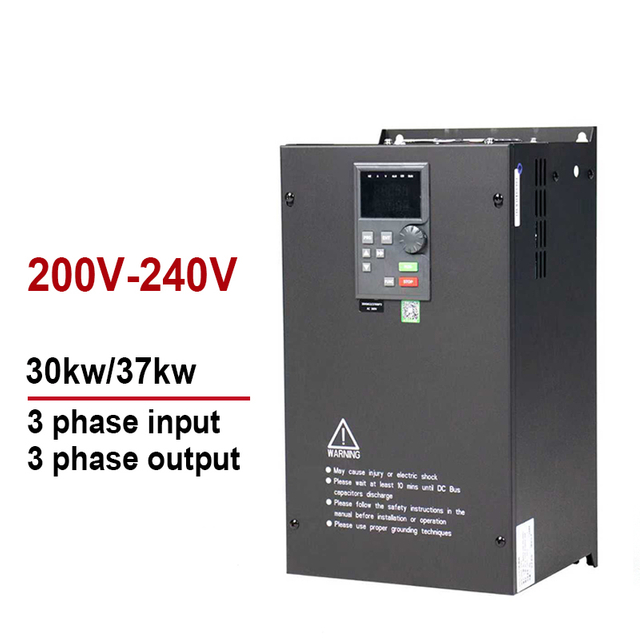 VFD Inverter&Converter Variable Frequency Drive 220V 30KW 37KW Input 3 Phases to Output 3 Phases