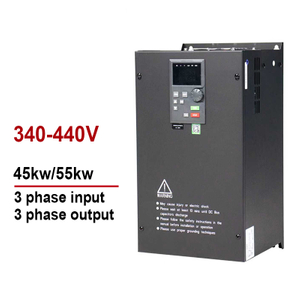 VFD Inverter&Converter Variable Frequency Drive 380V 45KW 55KW Input 3 Phases to Output 3 Phases