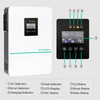 Hybrid Solar Inverter Grid Tied Inverter HE200-4200 Single phase 24Vdc 2400Vac 3.6KW White