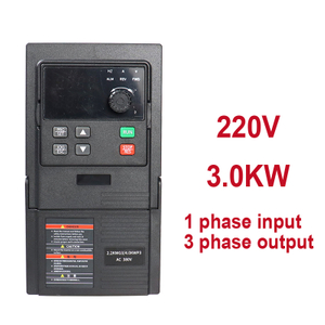 VFD Variable Frequency Drive Input 1 Phase to Output 3 Phases 220V 3.0KW