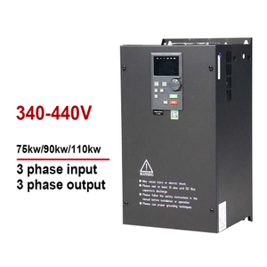 VFD Inverter&Converter Variable Frequency Drive 380V 75KW 95KW 110KW Input 3 Phases to Output 3 Phases