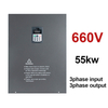 VFD Variable Frequency Drive Converter AC 660V 55KW 3 Phases Inverter