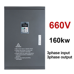 VFD Variable Frequency Drive Converter AC 660V 160KW 3 Phases Inverter