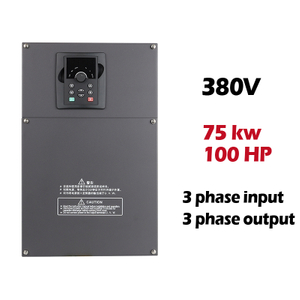VFD Variable Frequency Drive 380V 75KW 3 Phases Inverter