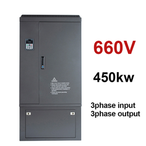 VFD Variable Frequency Drive Converter AC 660V 450KW 3 Phases Inverter
