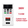 Variable Frequency Drive Input 3 Phase to Output 3 Phases 380V VFD 7.5KW