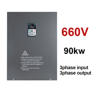 VFD Variable Frequency Drive Converter AC 660V 90KW 3 Phases Inverter