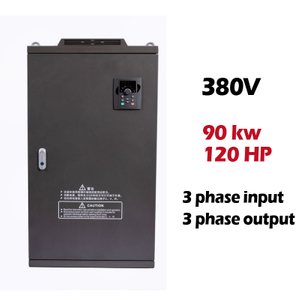 VFD Variable Frequency Drive 380V 90KW 3 Phases Inverter