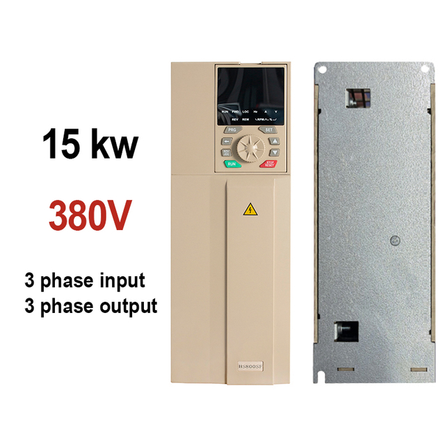 VFD Variable Frequency Drive Converter AC 380V 15KW 3 Phases Inverter