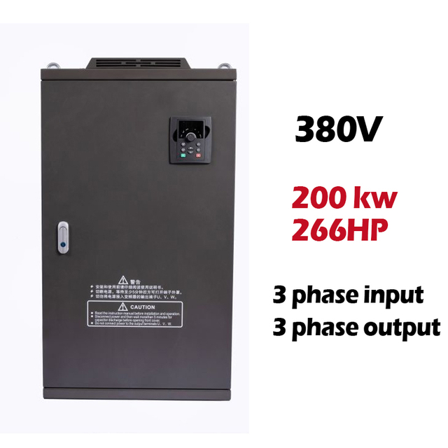 VFD Variable Frequency Drive 380V 200KW 3 Phases Inverter