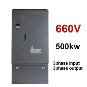 VFD Variable Frequency Drive Converter AC 660V 500KW 3 Phases Inverter