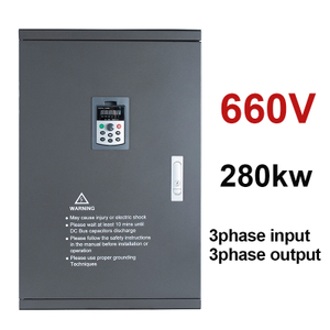 VFD Variable Frequency Drive Converter AC 660V 280KW 3 Phases Inverter