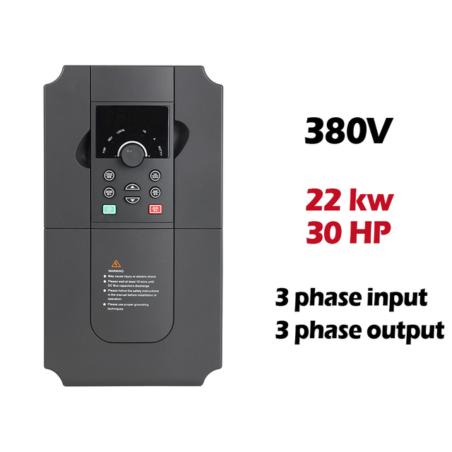 VFD Variable Frequency Drive 380V 22KW 3 Phases Inverter
