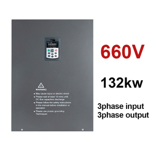 VFD Variable Frequency Drive Converter AC 660V 132KW 3 Phases Inverter