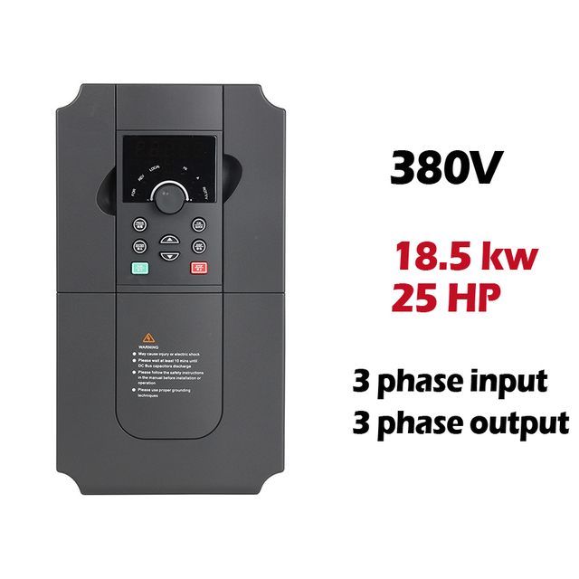 VFD Variable Frequency Drive 380V 18.5KW 3 Phases Inverter