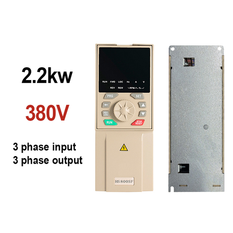 VFD Variable Frequency Drive Converter AC 380V 2.2KW 3 Phases Inverter