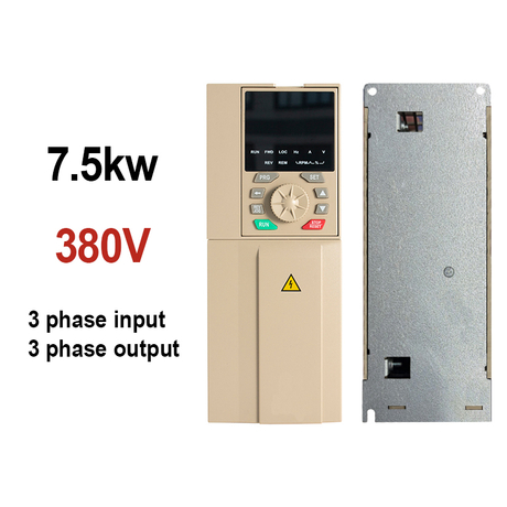 VFD Variable Frequency Drive Converter AC 380V 7.5KW 3 Phases Inverter